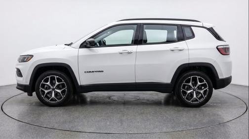 Bright White Clearcoat 2025 Jeep Compass Limited