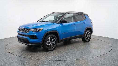 Hydro Blue Pearlcoat 2025 Jeep Compass Limited