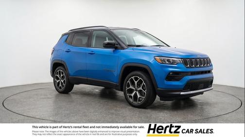 Hydro Blue Pearlcoat 2025 Jeep Compass Limited