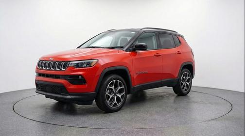 Red Hot Pearlcoat 2025 Jeep Compass Limited