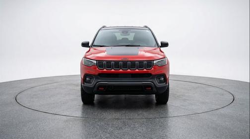 Red Hot Pearlcoat 2025 Jeep Compass Trailhawk