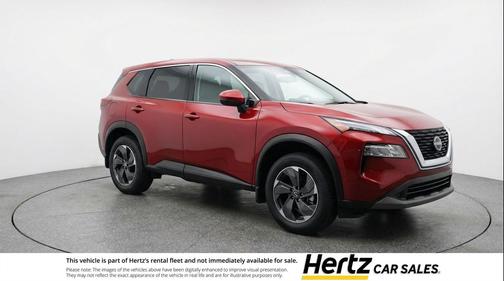 Scarlet Ember Tintcoat 2025 Nissan Rogue SV