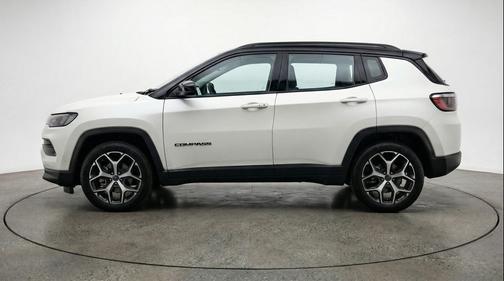 Bright White Clearcoat 2025 Jeep Compass Limited