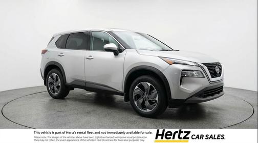 Brilliant Silver Metallic 2025 Nissan Rogue SV