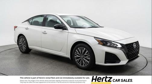 Glacier White 2025 Nissan Altima SV FWD