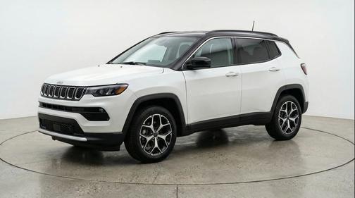 Bright White Clearcoat 2025 Jeep Compass Limited