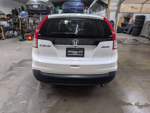 White 2013 Honda CR-V EX