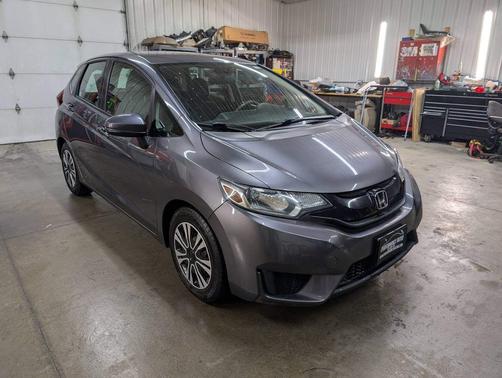 Gray 2015 Honda Fit LX