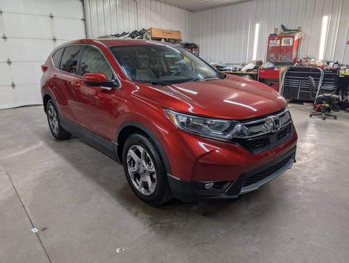 Maroon 2018 Honda CR-V EX