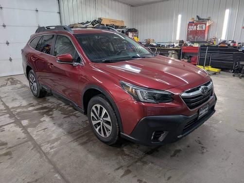 Red 2021 Subaru Outback Premium Wagon