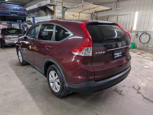 Maroon 2014 Honda CR-V EX