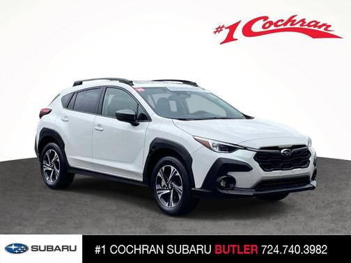 Crystal White Pearl 2025 Subaru Crosstrek Premium