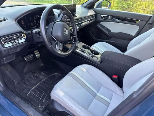 Blue Lagoon Pearl 2025 Honda Civic Hybrid Sport