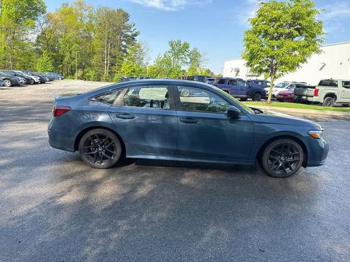 Blue Lagoon Pearl 2025 Honda Civic Hybrid Sport