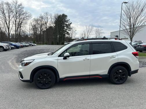 Crystal White Pearl 2020 Subaru Forester Sport