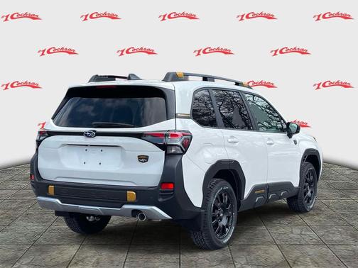 Crystal White Pearl 2026 Subaru Forester Wilderness