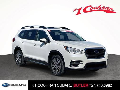 Crystal White Pearl 2020 Subaru Ascent Limited 7-Passenger