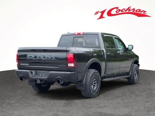 Brilliant Black Crystal Pearlcoat 2018 RAM 1500 Rebel