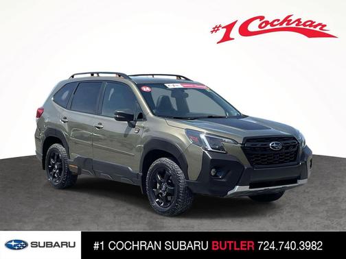 Autumn Green Metallic 2024 Subaru Forester Wilderness