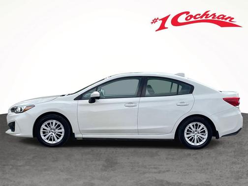 Crystal White Pearl 2017 Subaru Impreza 2.0i Premium