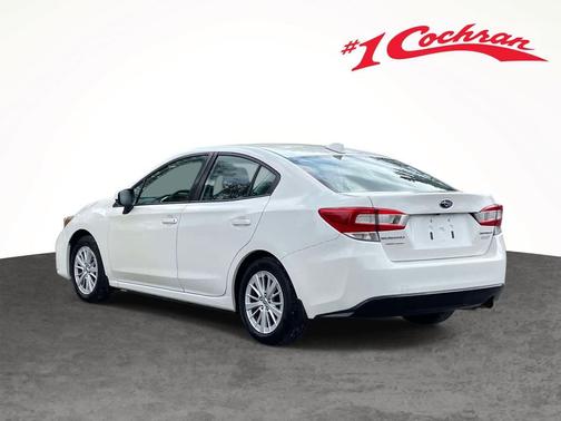 Crystal White Pearl 2017 Subaru Impreza 2.0i Premium