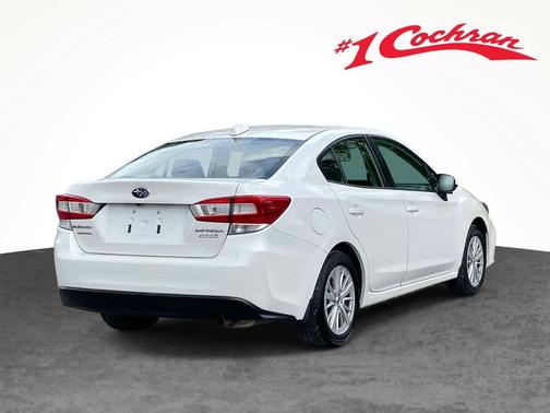 Crystal White Pearl 2017 Subaru Impreza 2.0i Premium