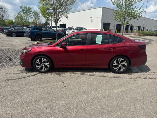 Crimson Red Pearl 2025 Subaru Legacy Premium