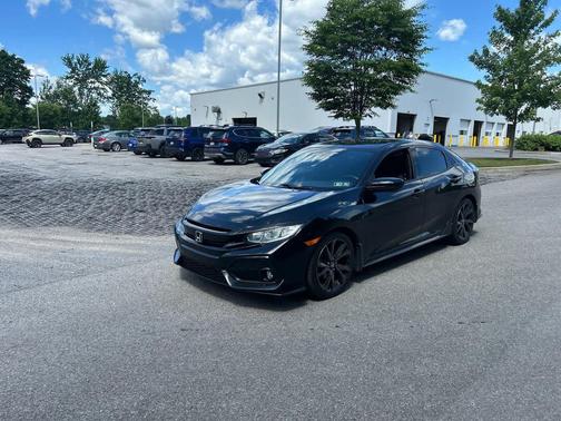 Crystal Black Pearl 2019 Honda Civic Sport