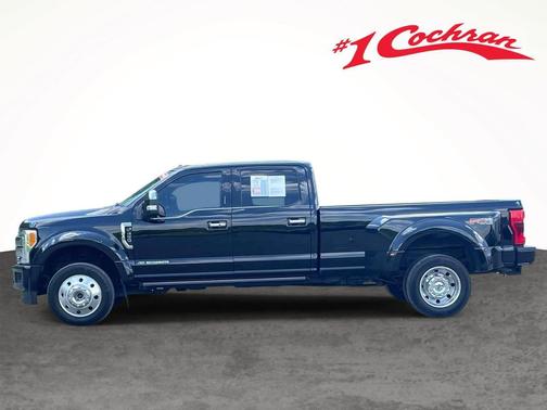 Shadow Black 2017 Ford F-450 Platinum