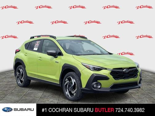 Citron Yellow Pearl 2026 Subaru Crosstrek Hybrid Base