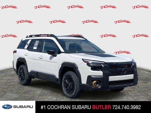 Crystal White Pearl 2026 Subaru Outback Wilderness