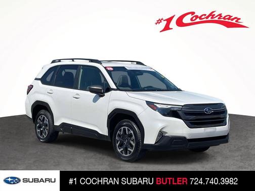 Crystal White Pearl 2025 Subaru Forester Premium