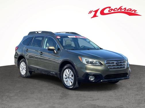 Wilderness Green Metallic 2015 Subaru Outback 2.5i Premium