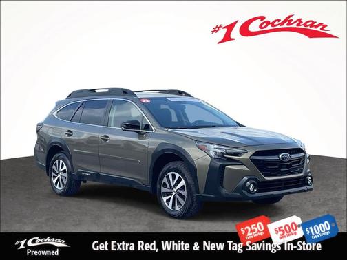 Autumn Green Metallic 2025 Subaru Outback Premium