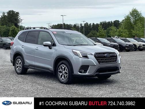 Ice Silver Metallic 2023 Subaru Forester Premium