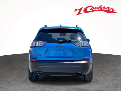Hydro Blue Pearlcoat 2021 Jeep Cherokee 80th Anniversary 4x4