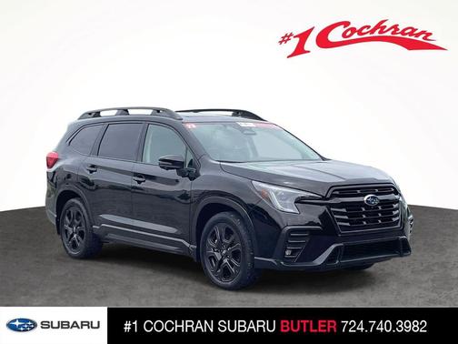 Crystal Black Silica 2023 Subaru Ascent Onyx Edition Limited 7-Passenger