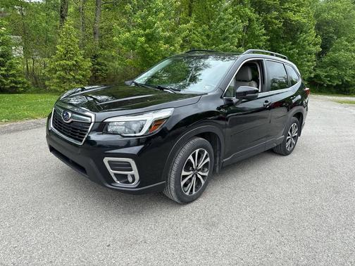 Crystal Black Silica 2021 Subaru Forester Limited