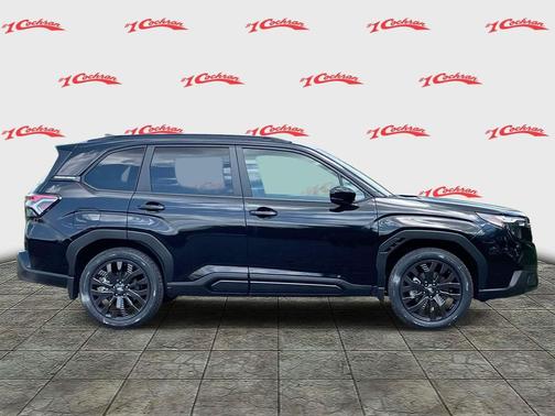 Crystal Black Silica 2026 Subaru Forester Sport