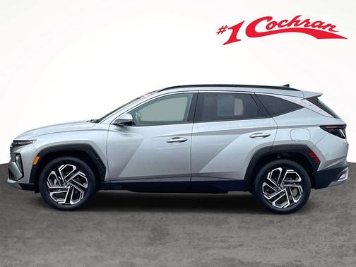 Shimmering Silver 2025 Hyundai TUCSON Limited
