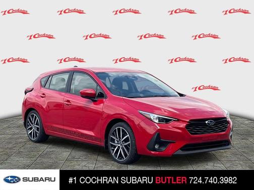 Pure Red 2026 Subaru Impreza Sport
