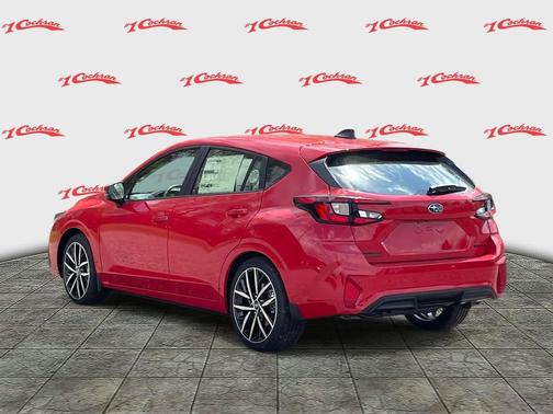 Pure Red 2026 Subaru Impreza Sport