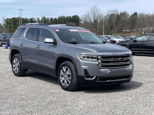 Satin Steel Metallic 2020 GMC Acadia AWD SLT