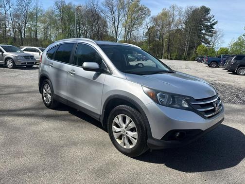 Alabaster Silver Metallic 2014 Honda CR-V EX-L