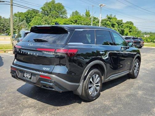 Diamond Black 2025 INFINITI QX60 Pure