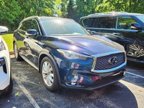 Hermosa Blue 2019 INFINITI QX50 ESSENTIAL