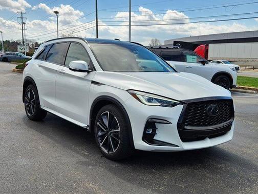 Radiant White 2023 INFINITI QX50 SPORT