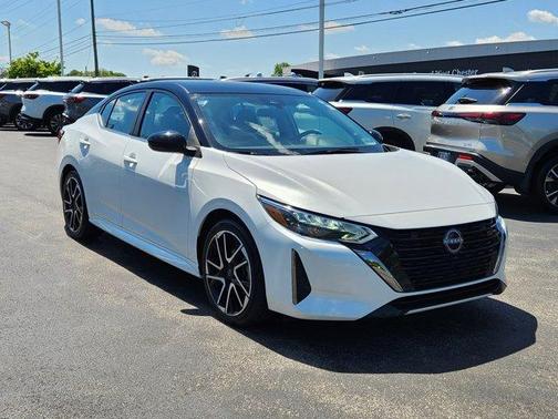 White 2024 Nissan Sentra SR