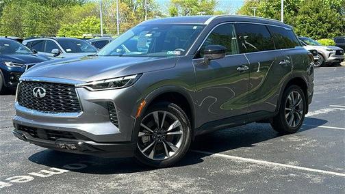 Graphite Shadow 2025 INFINITI QX60 Luxe