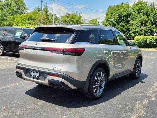 Warm Titanium 2023 INFINITI QX60 Luxe